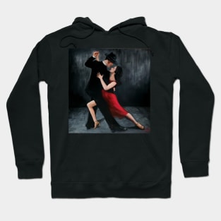 Tango Dancers one Hoodie